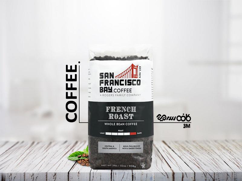 دانه قهوه سانفرانسیسکو فرنچ رست - 908 گرمی
