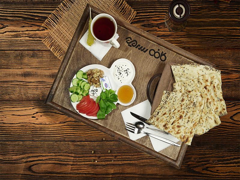 سینی شماره یک ( صبحانه سرد ایرانی)