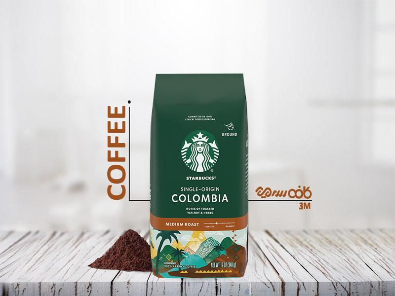 پودر قهوه استارباکس کلمبیا - 340 گرمی