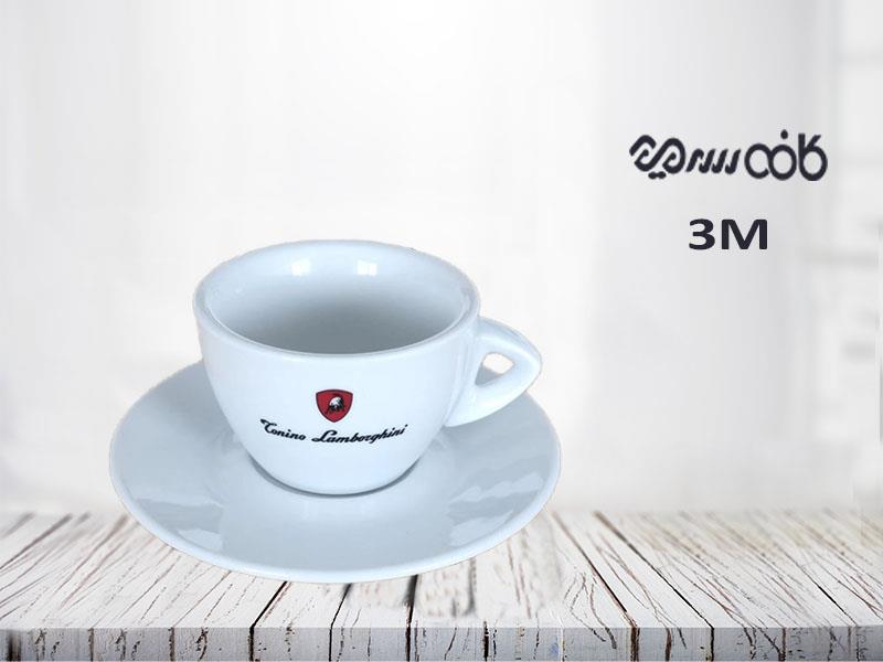 کاپ کاپوچینو لامبورگینی سفید - یک عددی