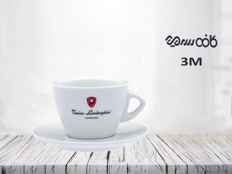 کاپ کاپوچینو لامبورگینی سفید - یک عددی