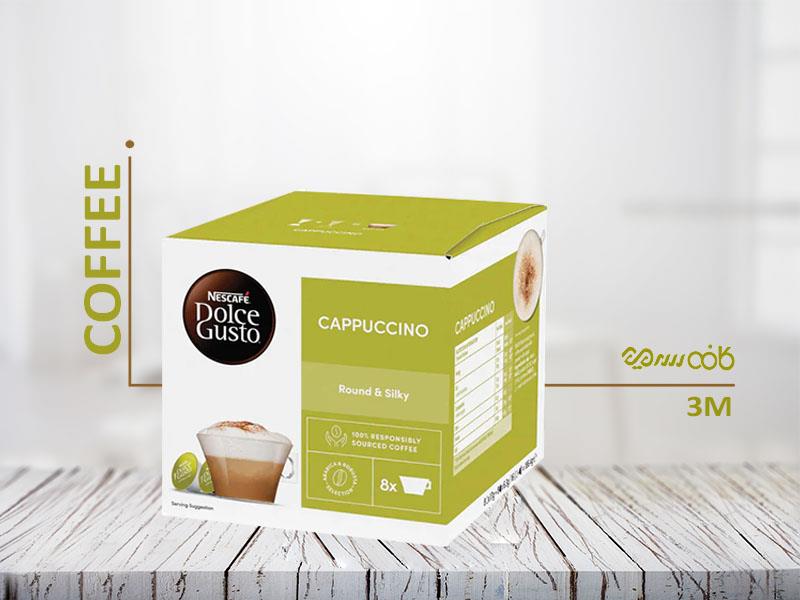 کپسول قهوه نسکافه دولچه گوستو کاپوچینو - 16 عددی