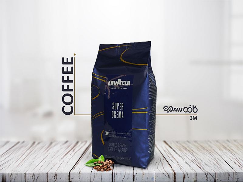 دانه قهوه لاوازا سوپر کرما - یک کیلوگرمی