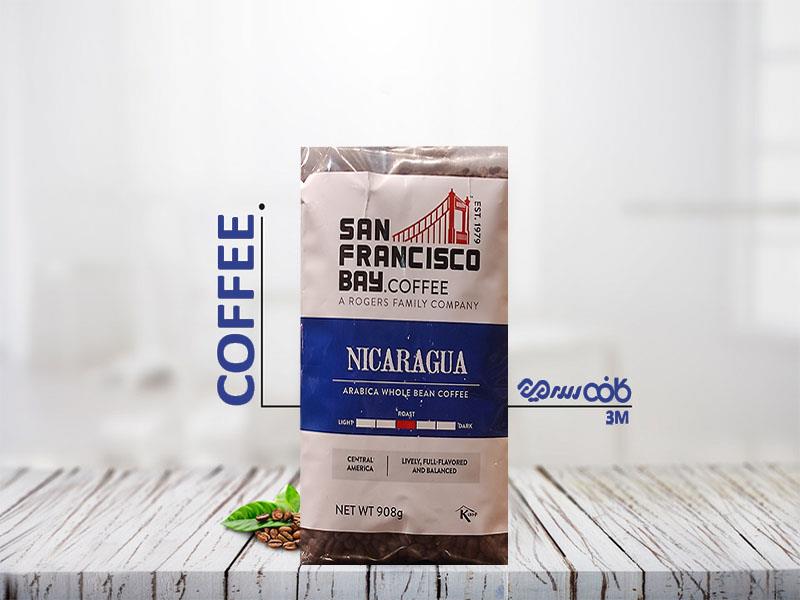 دانه قهوه سانفرانسیسکو نیکاراگوئه - 908 گرمی
