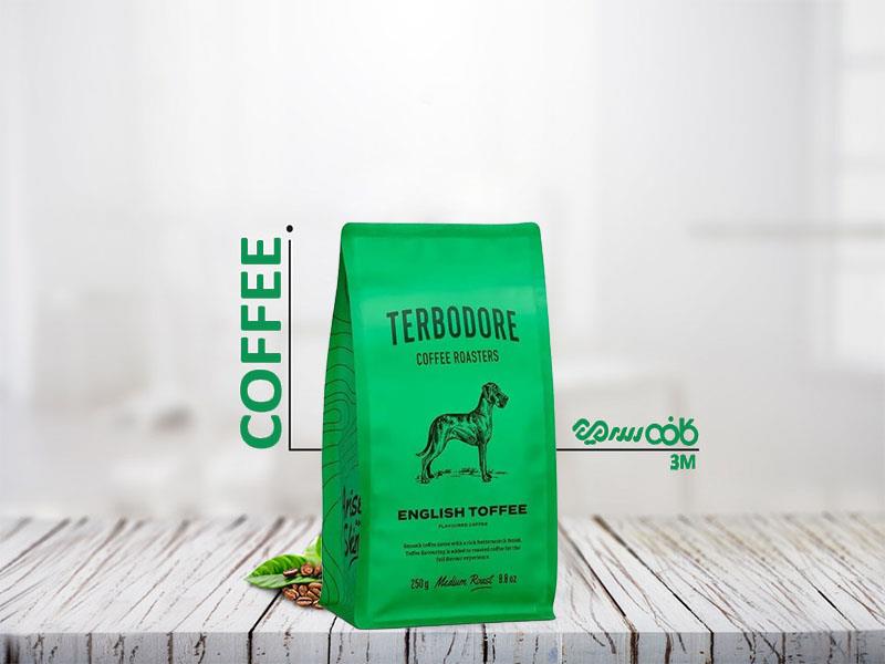 دانه قهوه تربودور تافی انگلیسی -250 گرمی