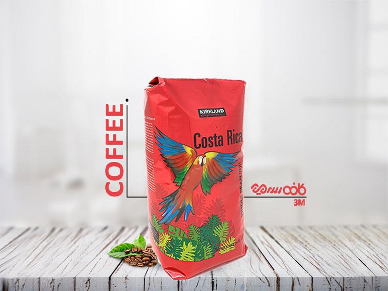 دانه قهوه کرکلند کاستاریکا سه میم