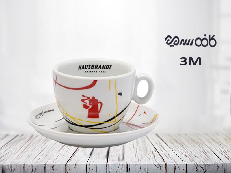 فنجان کاپوچینو هاوس برنت مدل فلوید آرت طرح 1 - یک عددی