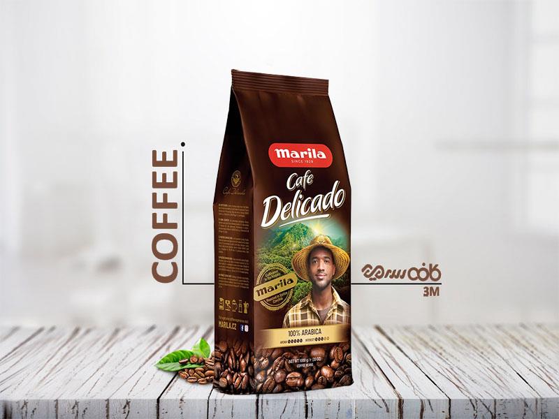 دانه قهوه ماریلا کافه دلیکادو - 500 گرمی