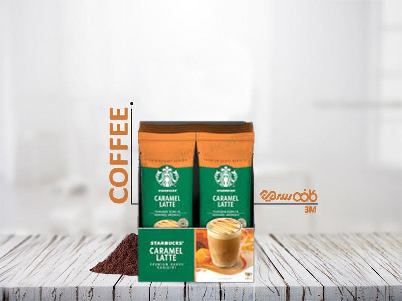 قهوه فوری استارباکس کارامل لاته - بسته 10 عددی