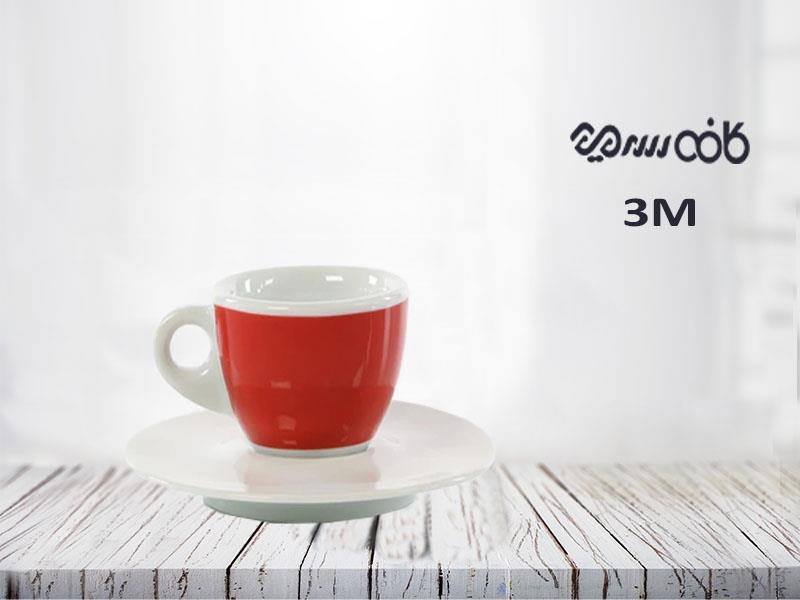 کاپ اسپرسو لوکافه کلاسیک قرمز - یک عددی