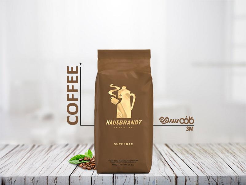 دانه قهوه هاوس برنت سوپر بار - 500 گرمی