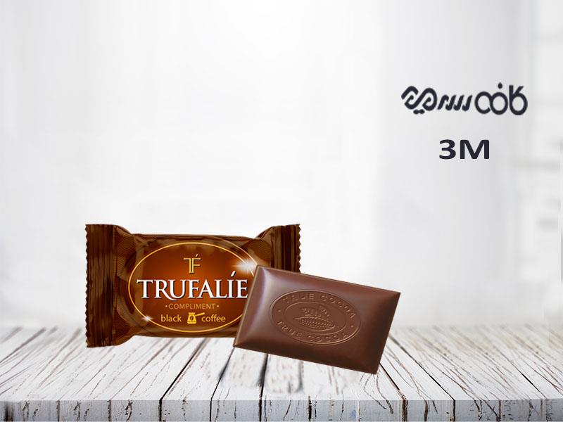 شکلات ترافل ABK مدل تروفالی با طعم قهوه دارک - یک کیلوگرمی