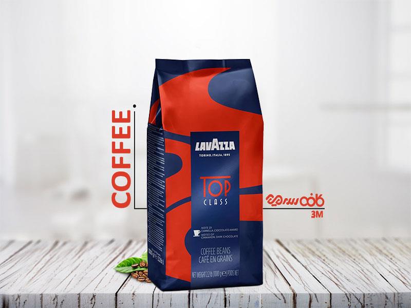 دانه قهوه لاوازا تاپ کلاس - یک کیلوگرمی