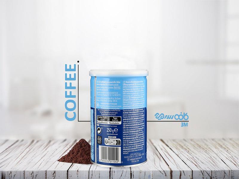 پودر قهوه لاوازا بدون کافئین - قوطی 250 گرمی