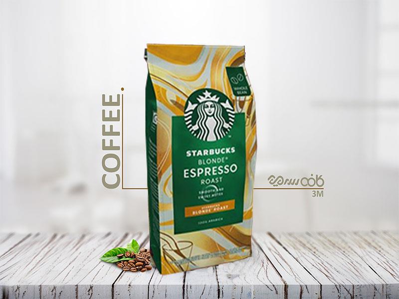 دانه قهوه استارباکس بلوند اسپرسو رست - 200 گرمی