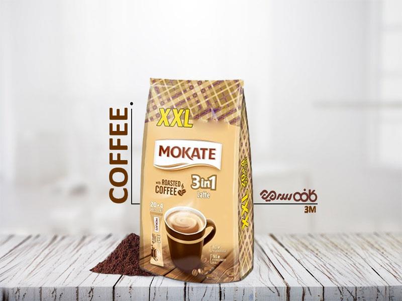 قهوه فوری موکاته لاته - بسته 24 عددی