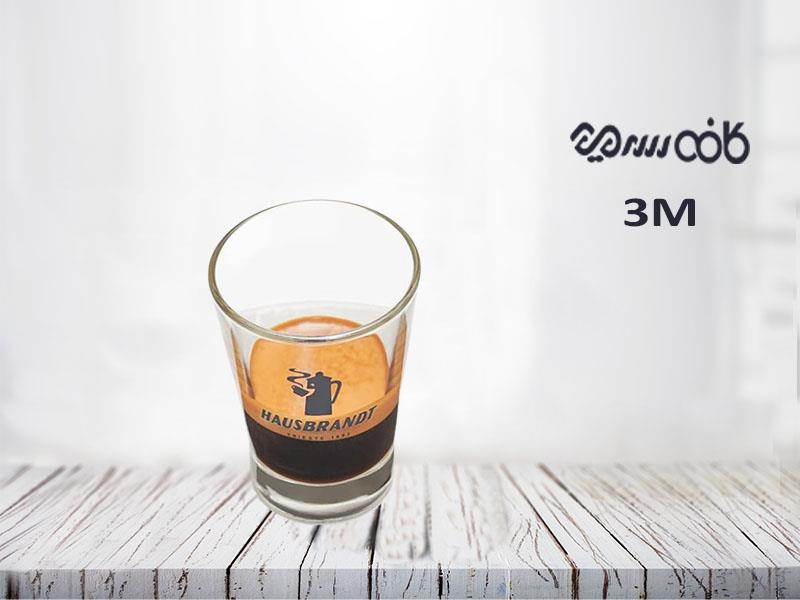 فنجان اسپرسو هاوس برنت شیشه ای - یک عددی