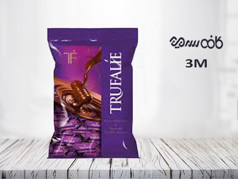 شکلات ترافل ABK مدل تروفالی با مغز کرم کاکائو - یک کیلوگرمی