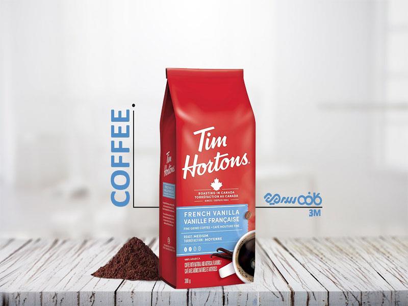 پودر قهوه تیم هورتونز فرنچ وانیلا - 300 گرمی