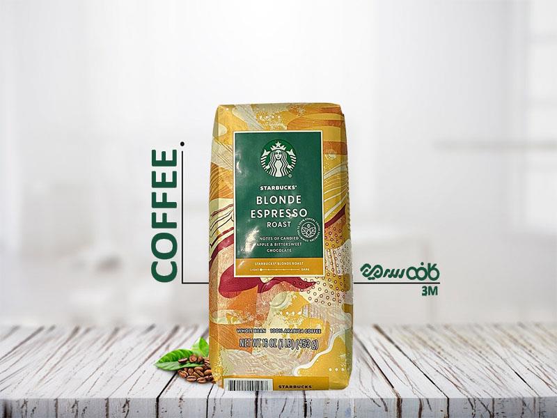 دانه قهوه استارباکس بلوند اسپرسو رست - 453 گرمی