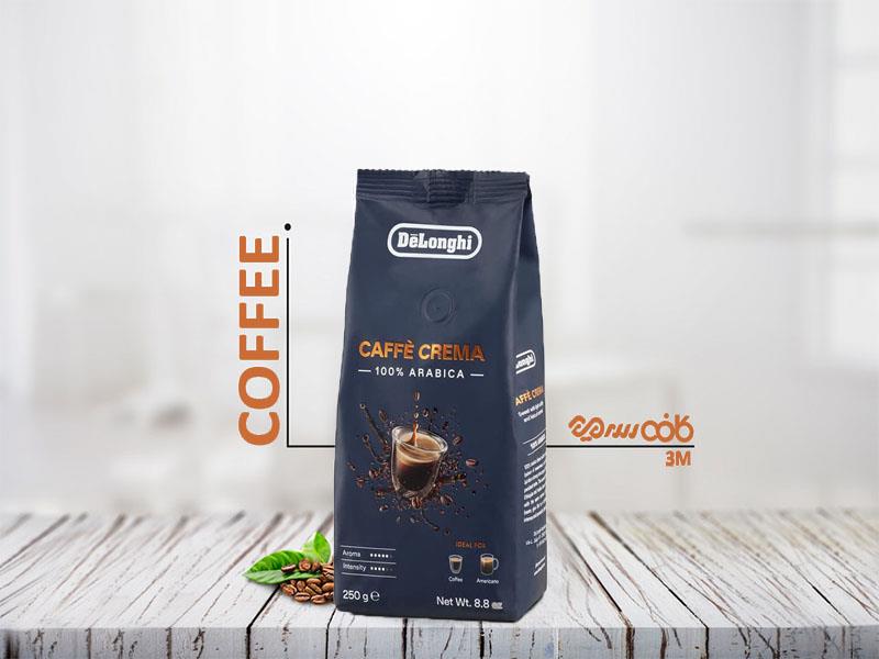 دانه قهوه دلونگی کافه کرما - 250 گرمی