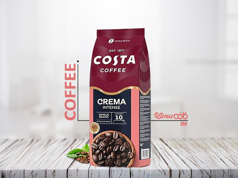 دانه قهوه کاستا کرما اینتنسه - یک کیلوگرمی