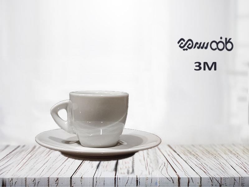 کاپ اسپرسو لامبورگینی سفید - یک عددی