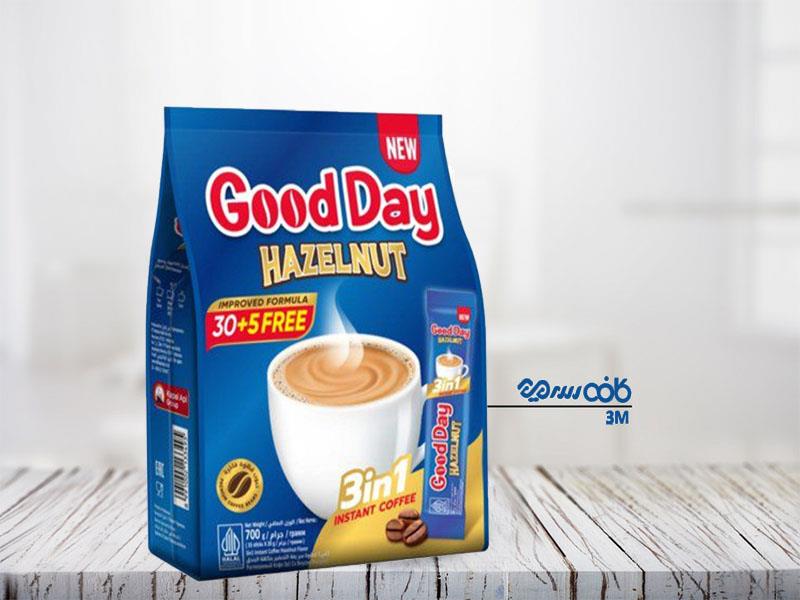 قهوه فوری گوددی با طعم فندوق - بسته 35 عددی