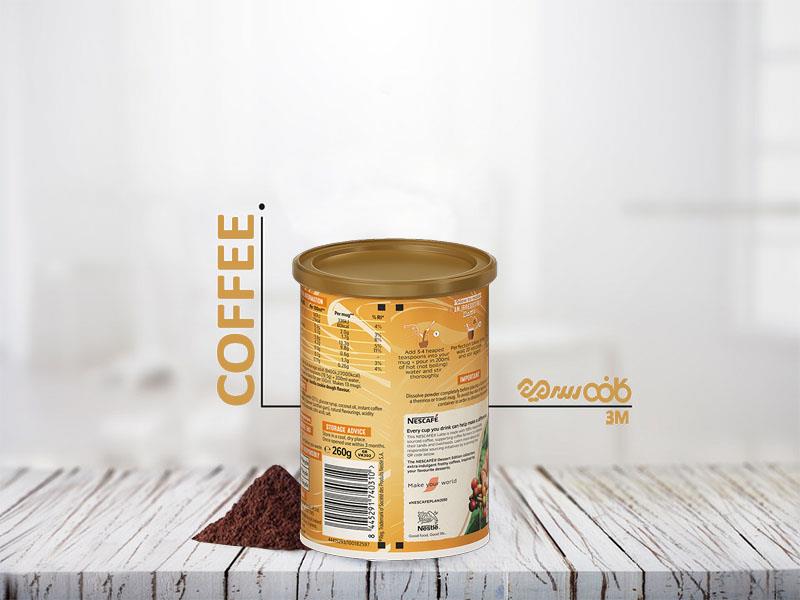 پودر قهوه لاته نسکافه با طعم خمیر کوکی وانیلی - 260 گرمی