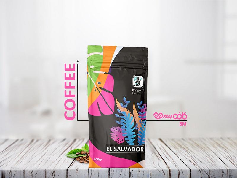 دانه قهوه بونگاردی السالوادور - 200 گرمی