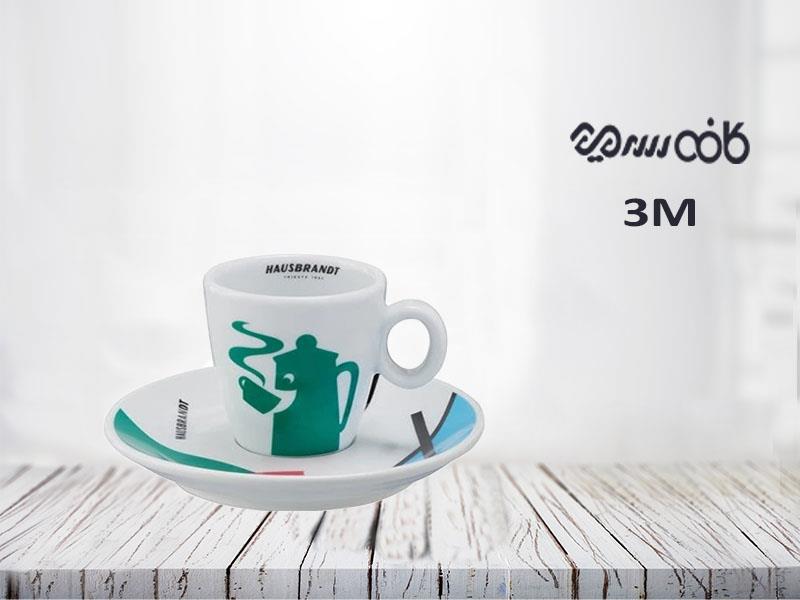 فنجان اسپرسو هاوس برنت با طرح ری دیزاین سبز کاجی - یک عددی