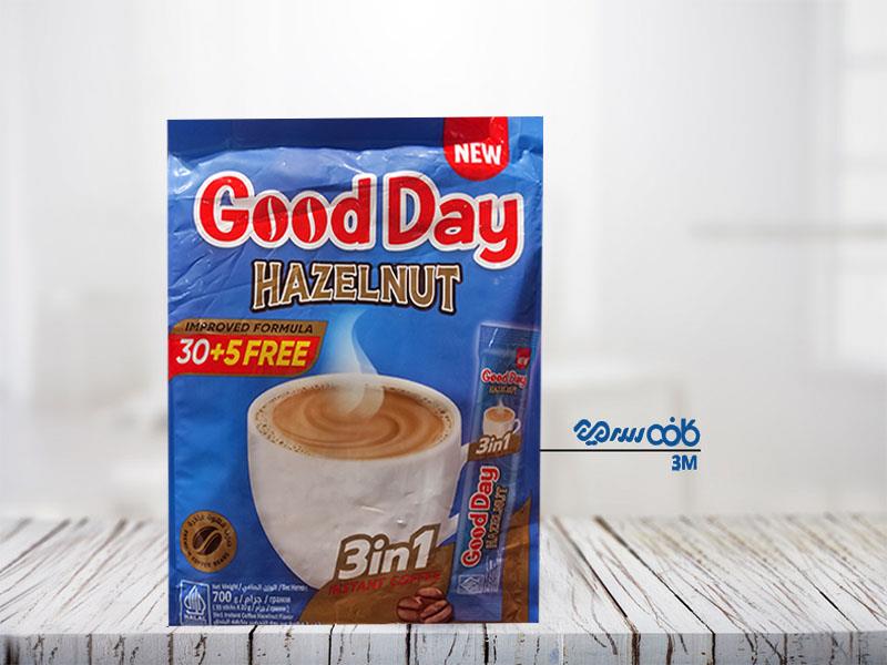 قهوه فوری گوددی با طعم فندوق - بسته 35 عددی